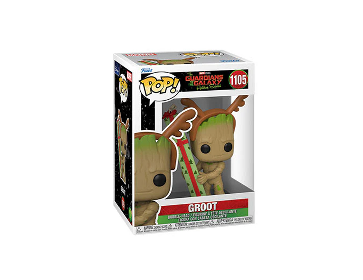 Figurine Pop Groot (The Guardians of the Galaxy Holiday Special) #1105 pas  cher