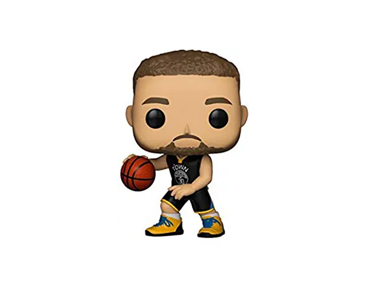 Funko POP Trading Cards NBA Golden State Warriors - Stephen Curry Mosaic  blue