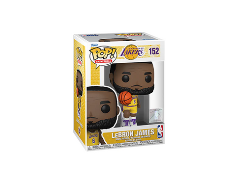 Funko Pop! Basketball - Los Angeles Lakers - Lebron James (Yellow Jersey) #152