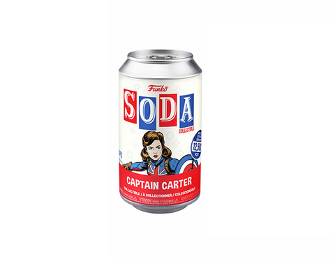 Funko Soda: Marvel - Captain Carter (International Varient) (Sealed Can) - Limited Edition 10000 Pieces