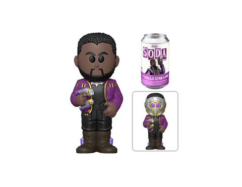 Funko Soda: Marvel - What If...? - Star Lord T'Challa (Sealed Case) with Chase