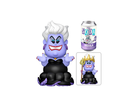 Funko Soda: Disney - The Little Mermaid - Ursula Factory Sealed Case (6) with Guarenteed Chase - Limited Edition 15000 Pieces