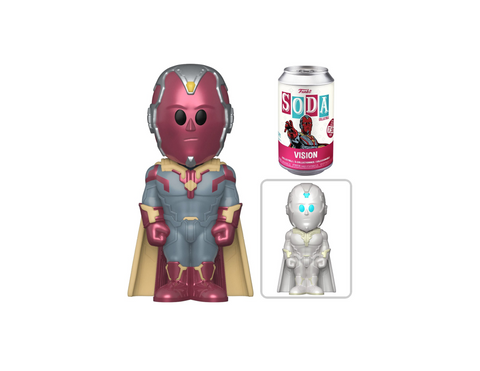 Funko Soda: Marvel - WandaVision - Vision Factory Sealed Case (6) with Guarenteed Chase - Limited Edition 17500 Pieces