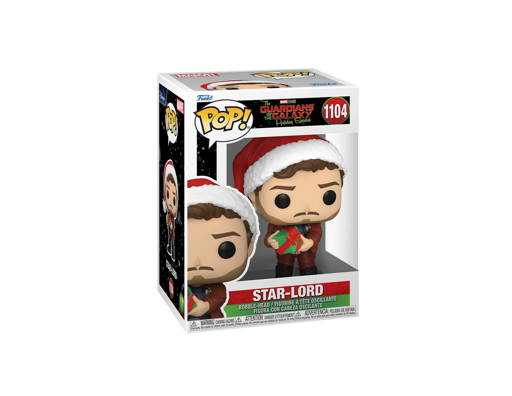 Funko POP Marvel Guardians Of The Galaxy Holiday Special - Star-Lord brown