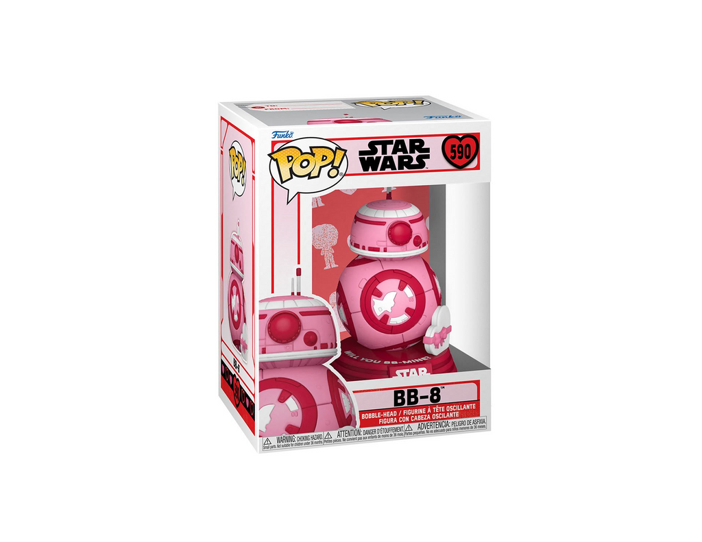 dilemma mikrocomputer perler Funko Pop! Disney - Star Wars - Valentine BB-8 #590 – Ropskis Toys and Games