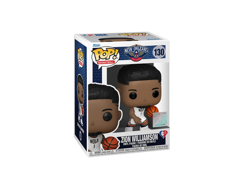 Funko Pop! Basketball - New Orleans Pelicans - Zion Williamson (White Jersey) #130